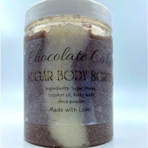 Skincare Chocolate Cake Sugar Scrub